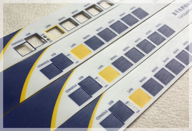 Brushed Polycarbonate Control Panels