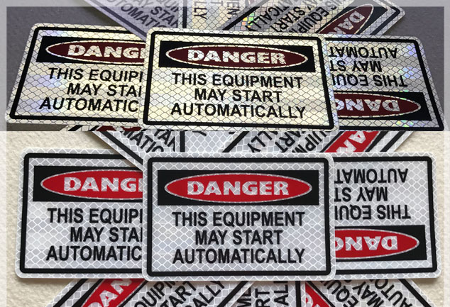 Danger Warning Nameplates
