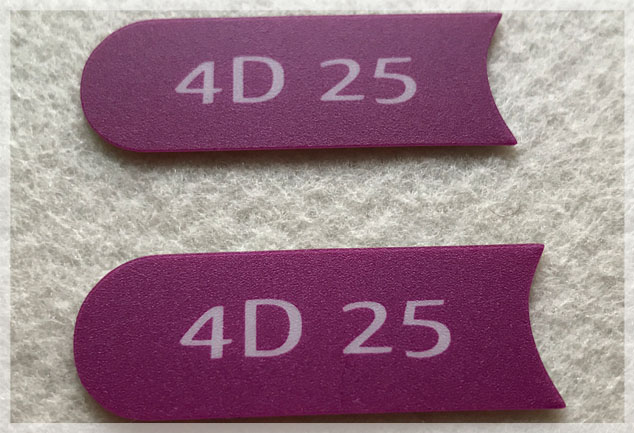 Velvet Polycarbonate Nameplates